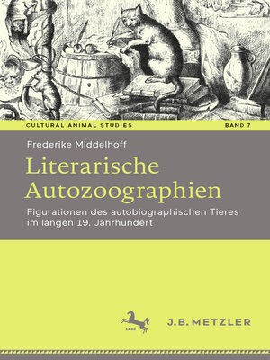cover image of Literarische Autozoographien